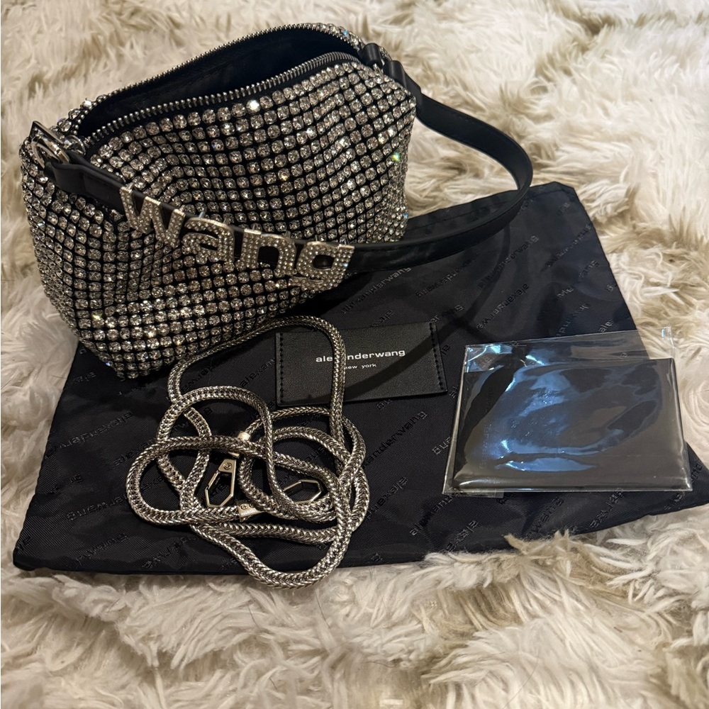 Alexander Wang Silver Crossbody Bag